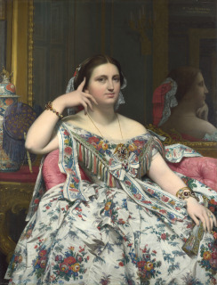 Jean Auguste Dominique Ingres-Madame Moitessier