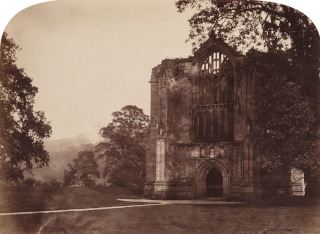 Roger Fenton-Bolton Abbey, West Window (Abbaye de Bolton, fenêtre Ouest)