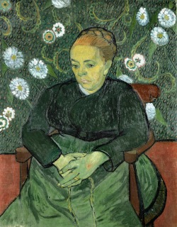 Vincent van Gogh-Augustine Roulin (La Berceuse), Arles