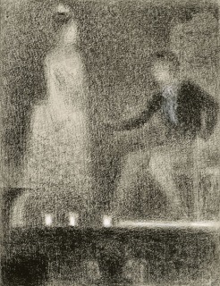 Georges Seurat-Scène de théâtre