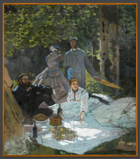 Le déjeuner sur l'herbe, Monet, Claude