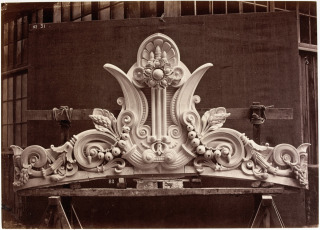 Edouard Durandelle-Le Nouvel Opéra de Paris, sculpture ornementale