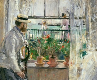 Berthe Morisot-En Angleterre (Eugène Manet à l'île de Wight)
