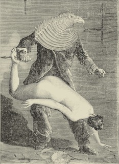 Max Ernst-Collage tiré de Une semaine de bonté. Oedipe 25
