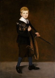 Edouard Manet-Le jeune garçon à l'épée