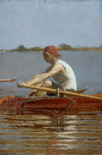Thomas Eakins-John Biglin à l'aviron