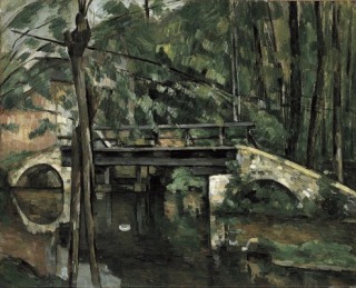 Paul Cézanne-Le Pont de Maincy, près de Melun (Puente de Maincy)
