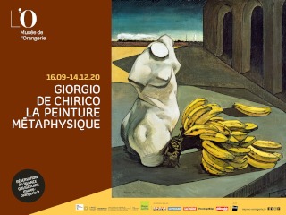 Affiche de l'Exposition De Chirico