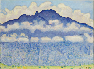 Ferdinand Hodler-La pointe d'Andey, vallée de l'Arve (Haute-Savoie)