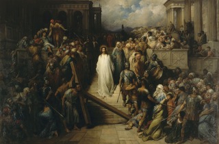 Gustave Doré-Le Christ quittant le prétoire