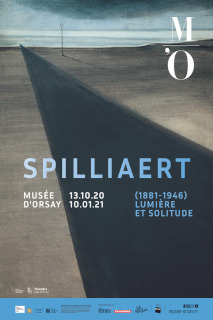 Affiche 40x60 de l’exposition « Léon Spilliaert (1881-1946). Lumière et solitude »