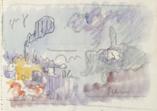 Paul Signac-Relevés d'après des oeuvres du Turner Bequest, Londres (détail)