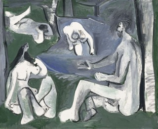 Pablo Picasso-Le déjeuner sur l'herbe d'après Manet, 13 juillet 1961