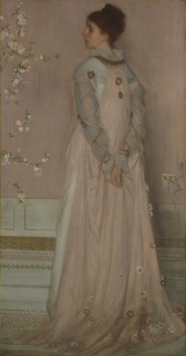 Symphony in Flesh Color and Pink: Portrait of Mrs. Portrait of Mrs. Frances Leyland (1871), James Abbott McNeill Whistler