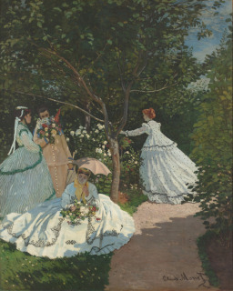 Claude Monet-Femmes au jardin
