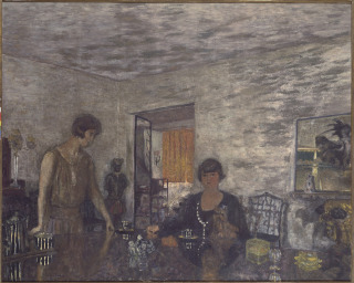 Edouard Vuillard-Misia Sert et sa nièce Mimi Godebska. Les Tasses noires