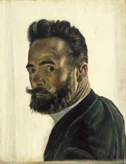 Ferdinand Hodler-Autoportrait dit Autoportrait parisien