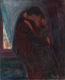 Edvard Munch, Le Baiser, 1897