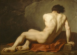Jacques Louis David-Académie d'homme, dit Patrocle