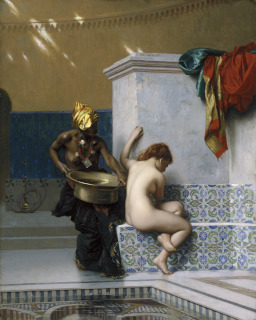 Jean-Léon Gérôme-Bain turc ou bain maure