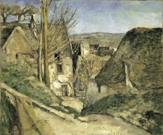 Paul Cézanne-La Maison du pendu, Auvers-sur-Oise (Casa del ahorcado)