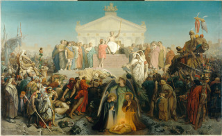 Jean-Léon Gérôme-Siècle d'Auguste: Naissance de N.S. Jésus-Christ