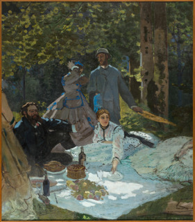 Claude Monet-Le déjeuner sur l'herbe