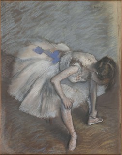Edgar Degas-Danseuse assise