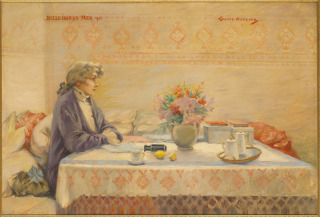 Portrait de Sarah Bernhardt, Abbema, Louise