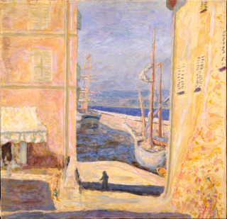Pierre Bonnard-Vue du port de Saint-Tropez