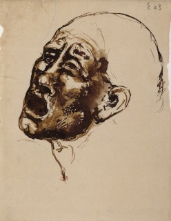 Pablo Picasso-Tête de femme criant