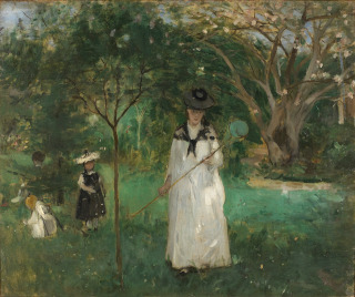 Berthe Morisot-Chasse aux papillons