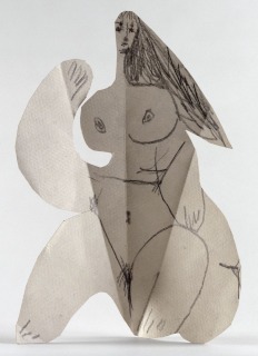 Pablo Picasso-Le déjeuner sur l'herbe : femme assise, 26 août 1962