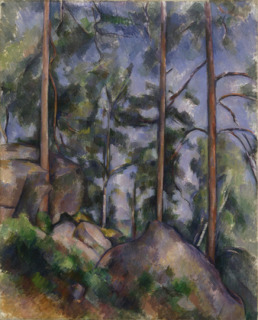 Paul Cézanne-Pins et Rochers (Fontainebleau  ?)