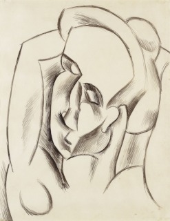 Pablo Picasso-Tête de femme