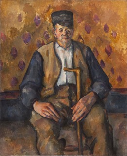Cézanne, Paul-Paysan assis