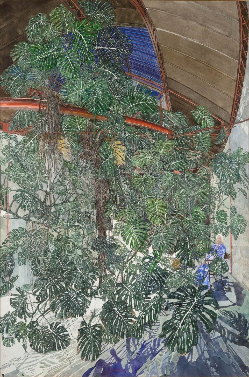 Sam Szafran (1934-2019), Feuillages (1986-1989)