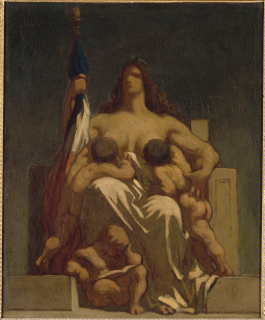 Honoré Daumier-La République