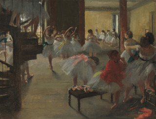 Edgar Degas-La Classe de danse