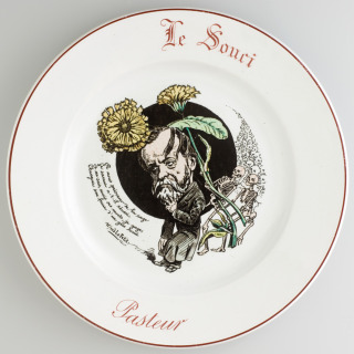 Assiette de la série 