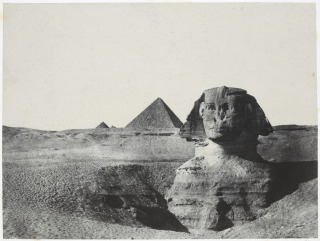 Egypte moyenne. Le Sphinx vu de face, Du Camp, Maxime|Blanquart-Evrard, Louis Désiré|Gide et Baudry