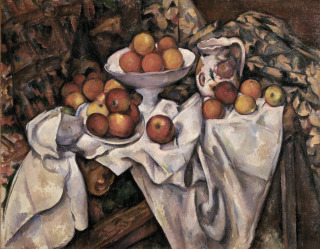 Paul Cézanne-Pommes et oranges
