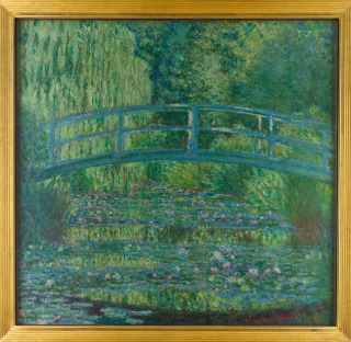 Le Bassin aux nymphéas, harmonie verte, Monet, Claude