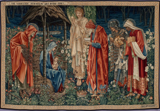 Edward Burne-Jones-L'adoration des mages