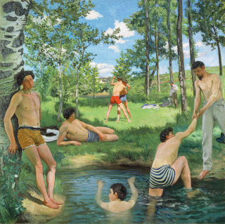 Frédéric Bazille-Scène d'été