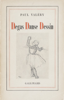 Couverture Degas Danse Dessin. Editions Gallimard