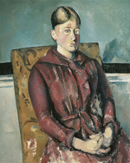 Paul Cézanne-Madame Cézanne au fauteuil jaune