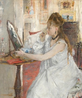 Berthe Morisot-Jeune femme se poudrant
