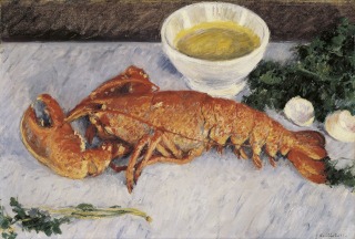 Gustave Caillebotte-Nature morte au homard