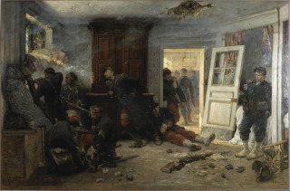 Alphonse de Neuville-Les dernières cartouches